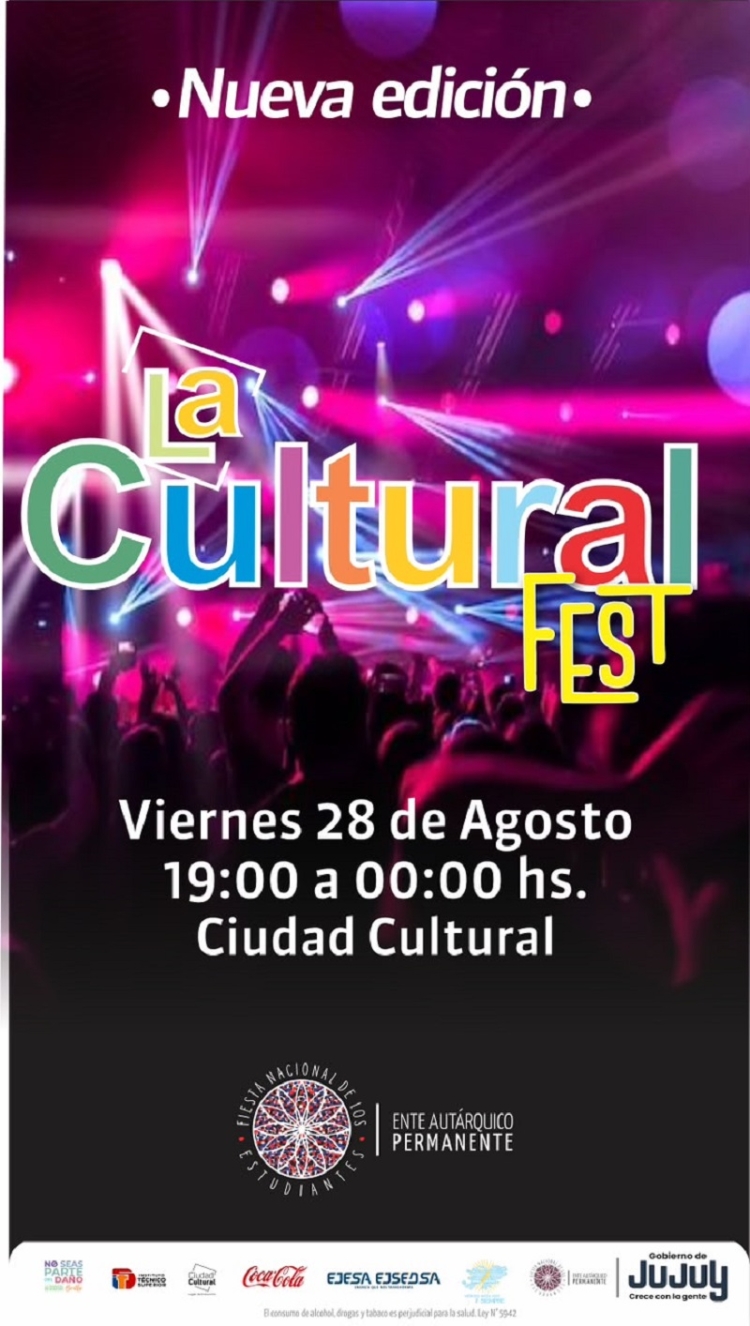 Este viernes ser&aacute; la Cultural Fest