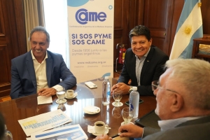 CAME y Scioli trabajan para la inserci&oacute;n de las pymes argentinas en el mercado brasile&ntilde;o