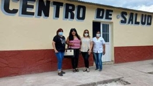Iniciaron obras en el puesto de salud "La Caravana" de Monterrico