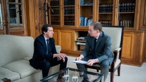 Sadir se reuni&oacute; con Santilli para abordar temas claves para la Provincia