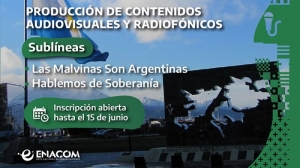 El Enacom fomenta la producci&oacute;n de contenidos audiovisuales y radiales sobre las Malvinas