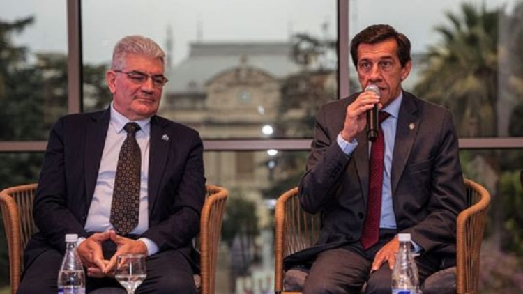 Sadir rubric&oacute; una carta de intenci&oacute;n con el Servicio Geol&oacute;gico Minero Argentino