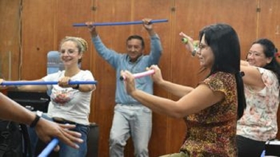 Salud retom&oacute; las pausas activas en su edificio central