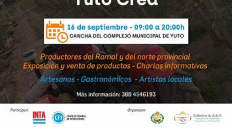 Se viene la 1&ordf; Expo Productiva "Yuto Crea"