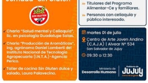 Invitan a la jornada abierta de capacitaci&oacute;n &ldquo;Sin Gluten&rdquo;