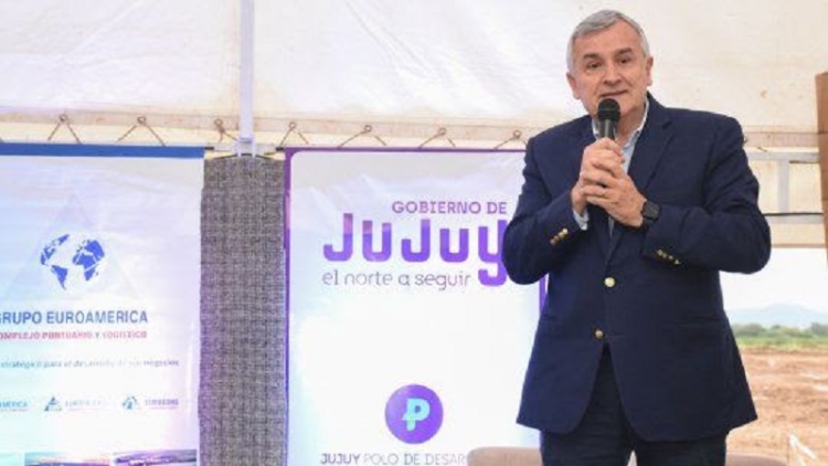 Gerardo Morales en Perico: "El camino es m&aacute;s producci&oacute;n y m&aacute;s trabajo"