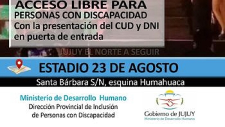 Elecci&oacute;n Nacional: Acceso gratuito a Personas con Discapacidad