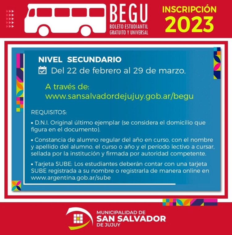 Comienzan las inscripciones al BEGU