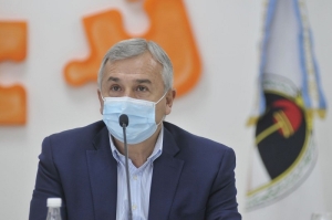 Gerardo Morales destac&oacute; como "muy positivas" sus gestiones en Espa&ntilde;a