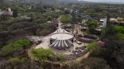 Obras del Centro Cultural Lola Mora, al 54%