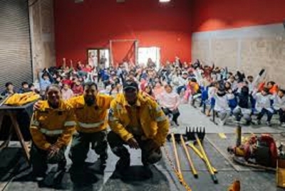 La prevenci&oacute;n de incendios comienza en las aulas de Jujuy con "Brigadistas con la Gente"