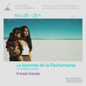 "Cine de las Alturas en el Centro Cultural de la Tupac"