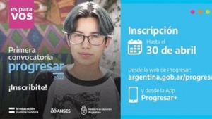 Becas Progresar 2022: primera convocatoria a estudiantes secundarios de 16 y 17 a&ntilde;os