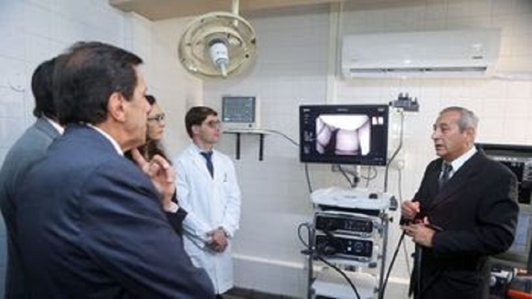 Nuevo equipo de videoendoscop&iacute;a para el Hospital "San Roque"