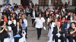Acto oficial del D&iacute;a del Maestro en la Escuela Primaria N&deg;321 de Los Perales