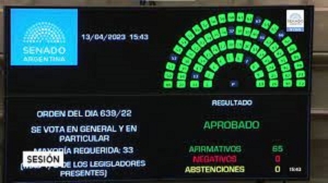 El Senado aprob&oacute; por unanimidad la Ley Lucio