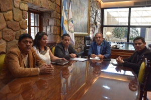 El vicegobernador recibi&oacute; propuestas de capacitaci&oacute;n del sindicato de trabajadores de Vialidad Nacional