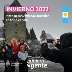 M&aacute;s de 2,5 millones de turistas viajaron en esta temporada de invierno "r&eacute;cord"