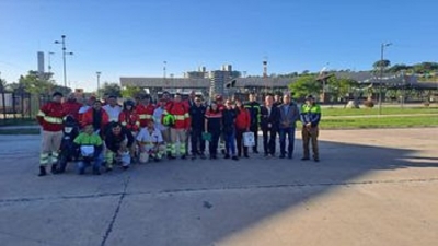Personal de municipios locales y de una empresa privada fueron capacitados en Seguridad Vial