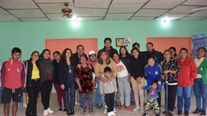 Asistencia a familias de Caimancito tras el fuerte temporal
