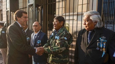 Carlos Sadir dio inicio a las actividades conmemorativas por el aniversario de la guerra de Malvinas