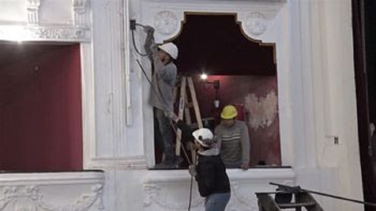 Las obras del Teatro Mitre, en los &uacute;ltimos detalles