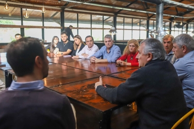 Morales expuso su modelo de desarrollo econ&oacute;mico ante empresarios y emprendedores de Jun&iacute;n