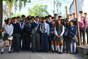 Visita de alumnos de la Escuela de Educaci&oacute;n T&eacute;cnica N&deg; 1 &ldquo;Escol&aacute;stico Zegada&rdquo;