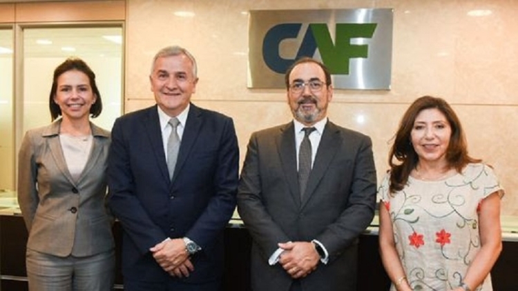 Morales se reuni&oacute; con directivos de CAF por la producci&oacute;n de hidr&oacute;geno verde y la segunda fase de PROMACE