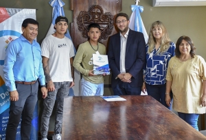 Distinguieron al boxeador Santino Silvetti por su desempe&ntilde;o en los Juegos Evita