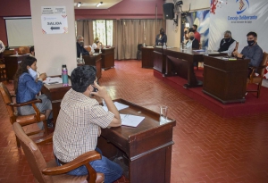 Ediles recibieron a funcionarios municipales para avanzar con el proyecto de sistema de red de v&iacute;a principal