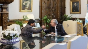 Alberto Fern&aacute;ndez: "Seguimos profundizando los lazos entre nuestros pueblos"