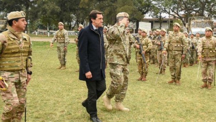 Sadir acompa&ntilde;&oacute; al Ej&eacute;rcito Argentino en su d&iacute;a