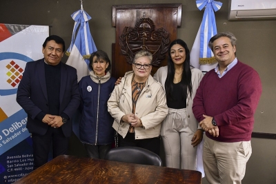 Veteranas de Malvinas agradecieron por las actividades que desarrollaron en el marco del &Eacute;xodo Juje&ntilde;o