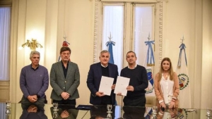 Gerardo Morales y Pablo Javkin iniciar&aacute;n las gestiones por una ruta a&eacute;rea entre Jujuy y Rosario