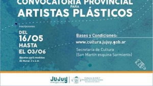 Lanzaron convocatorias para artistas de distintas disciplinas