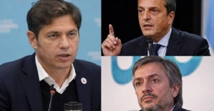 Reuni&oacute;n cumbre entre Kicillof, M&aacute;ximo Kirchner, Massa y gobernadores del PJ para ordenar la interna y defender las PASO