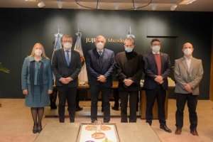 Morales recibi&oacute; a autoridades del Consejo de la Magistratura de la Naci&oacute;n