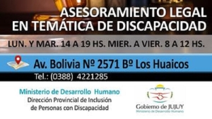 Asesoramiento Legal para Personas con Discapacidad