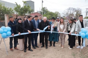 Sadir inaugur&oacute; una red de agua y un nuevo espacio para emprendedores en Pampa Blanca
