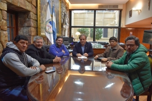 El vicegobernador recibi&oacute; a dirigentes de la CGT Regional Jujuy