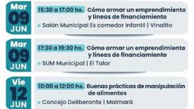 Nuevos talleres para fortalecer emprendimientos locales