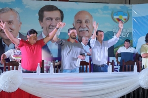 Sadir en Fraile Pintado: &ldquo;La transformaci&oacute;n de Jujuy vino para quedarse&rdquo;