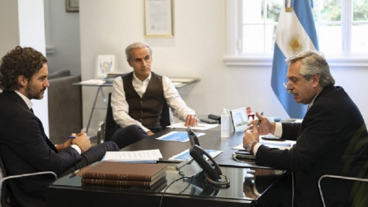 Fern&aacute;ndez y Pi&ntilde;era acordaron trabajar en conjunto para enfrentar la pandemia