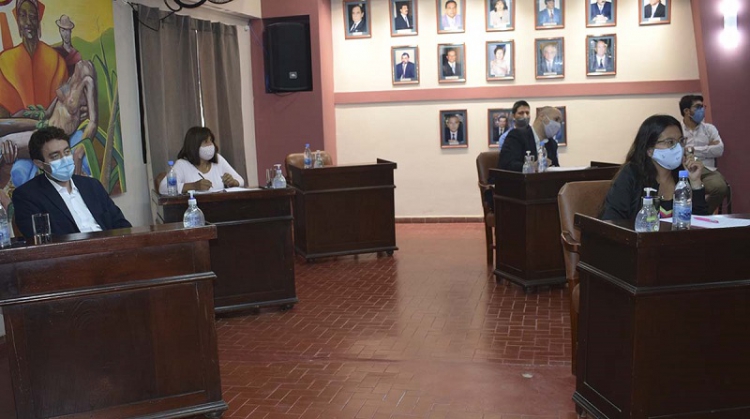 Concejales se reunieron con representantes de empleados de comercio, uni&oacute;n de empresarios y c&aacute;mara de pyme