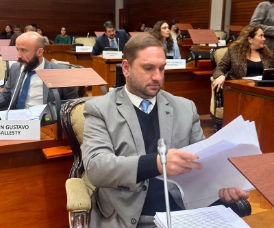 El diputado Mat&iacute;as Patern&oacute; destac&oacute; la presentaci&oacute;n del proyecto de ley de boleta &uacute;nica de papel