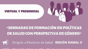 "Jornadas de Formaci&oacute;n de Pol&iacute;ticas de Salud con Perspectiva de G&eacute;nero"