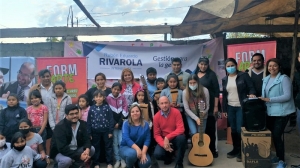 En el Asentamiento San Roque se present&oacute; el programa municipal Form-arte