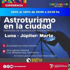 Astroturismo en la ciudad