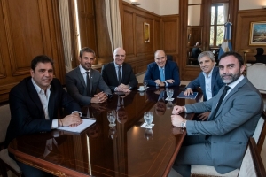 Reuni&oacute;n en Casa Rosada para definir  la hoja de ruta del Presupuesto 2025